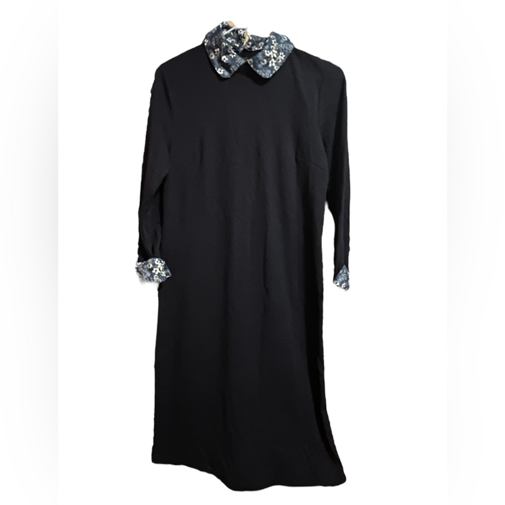 Talbots navy dress